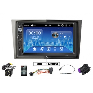 [KIT] MP5 Player pentru OPEL, WinCE, Bluetooth, USB, CardSD, Camera Marsarier, Auxiliar, Mirrorlink, Touchscreen, - AD-BGP7010B,AD-BGROP0022DIN