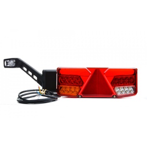 Lampă spate multifuncțională, WAŚ, cu 5 funcții, stânga și marcaj lateral W48 12/24V