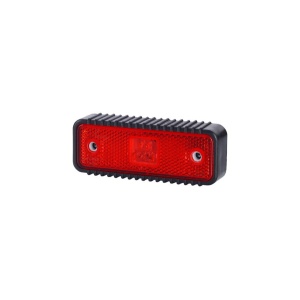 Lampă stop roșu, Horpol, cu suport din cauciuc,12/24 V
