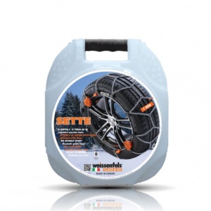 Lanturi antiderapante cu tensionare automata Weissenfels M45 SETTE Clack&Go L130 - 2 bucati/pachet - Img 3
