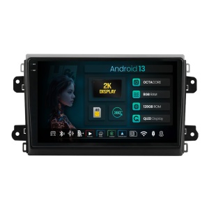 Navigatie 2K HUB64 Fiat Ducato 2022+, 8GB RAM, Android 13, Octacore, Slot Sim 4G, DSP, GPS, Wi-FI, Carplay, Android Auto, USB, Bluetooth, Waze, Touchscreen, 9.5 Inch