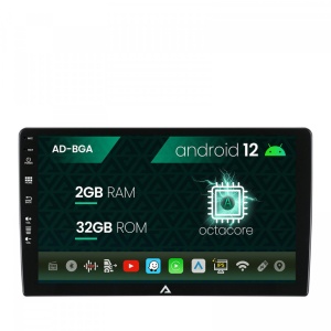 Navigatie All-in-one Universala, Android 12, A-Octacore , 2GB RAM , 32GB ROM, 9 Inch - AD-BGA9002
