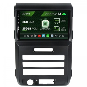 Navigatie Ford F150 (2008-2014), Android 13, Z-Octacore , 8GB RAM , 256GB ROM, 9 Inch - AD-BGZ9008,AD-BGRKIT139
