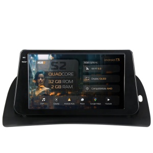 Navigatie HUB64 Renault Kangoo (2015-2018), 2GB RAM, Android 13, GPS, Wi-FI, Carplay, Android Auto, USB, Bluetooth, Radio, Waze, Touchscreen, 9 inch