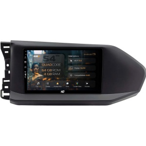 Navigatie HUB64 Volkswagen Caddy (2023+), 4GB RAM, Android 13, Quadcore, DSP, GPS, Wi-FI, Carplay, Android Auto, USB, Bluetooth, Waze, Touchscreen, 9 Inch
