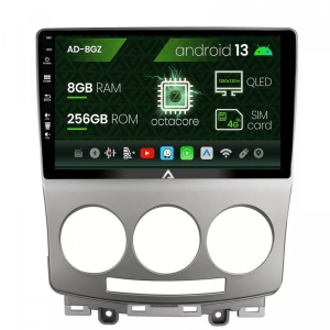 Navigatie Mazda 5 (2005-2010), Android 13, Z-Octacore , 8GB RAM , 256GB ROM, 9 Inch - AD-BGZ9008,AD-BGRKIT324