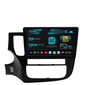 Navigatie Mitsubishi Outlander (2013-2020), Android 13, X-Octacore , 8GB RAM , 256GB ROM, 10.36 Inch - AD-BGX10008,AD-BGRKIT281