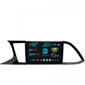Navigatie Seat Leon 3 (2014-2020), Android 13, X-Octacore , 8GB RAM , 256GB ROM, 9.5 Inch - AD-BGX9008,AD-BGRKIT047