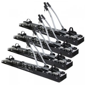 Pachet 4 suporti biciclete THULE FreeRide 532 cu prindere pe bare transversale
