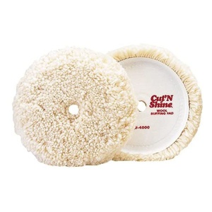 Pad Blana Polish Abraziv Meguiar's Cut n Shine Wool Pad, 200mm