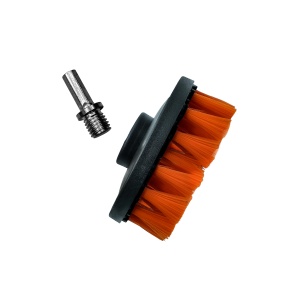 Perie moale textil cu adaptor bormasina Adbl Twister Soft, 100mm