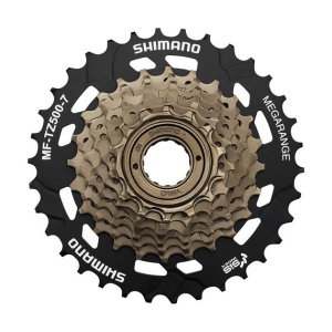 Pinion 7 viteze Shimano Tourney AMFTZ5007434, 14-34T, negru