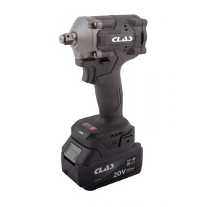 Pistol de impact 1/2" 620Nm 20V fără perii + 2 baterii 4Ah + încărcător