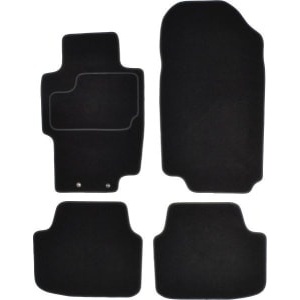 Set 4 covorase auto MAMMOOTH, Velur, pentru HONDA ACCORD VII 2002+ SALOON, Negru
