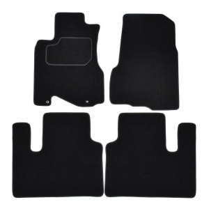 Set 4 covorase auto MAMMOOTH, Velur, pentru HONDA CR-V II 2001-2007 OFF-ROAD/SUV, Negru
