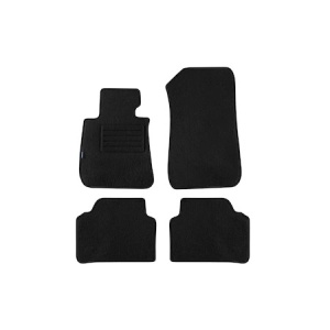 Set 4 covorase auto PETEX din mocheta, negru, compatibil cu BMW 3er (E90) Limousine 2005-01/2012, 3er (E91) Touring 2005-08/2012