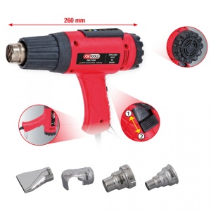 SET APARATE AER CALD INCL. 4 ACCESORII-KS TOOLS - 960.1190