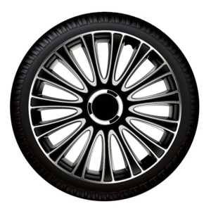 Set capace roti Petex 14" LeMans Pro, negru cu gri, calitate premium