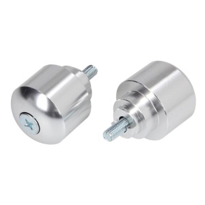 Set capete ghidon pentru HONDA, Vicma - Argintiu