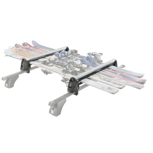 Suport ski GREEN VALLEY pentru bare transversale - 6 perechi ski / 4 snowboarduri