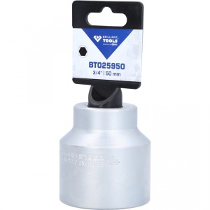 TUBULARA 3/4 HEXAGONALA 50MM- BRILLIANT TOOLS - BT025950