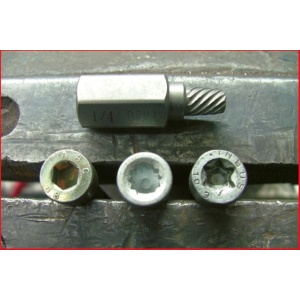 150.1385 Set Extractoare Spiralate Ptr Suruburi Si Bolturi, 15 Pcs-Ks Tools