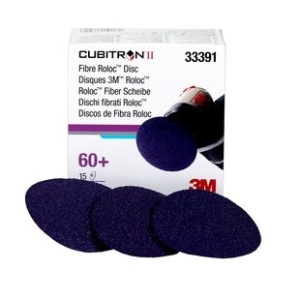 333913M Set 15 Bucati Cubitron Ii Fibre Roloc Disc, 3,60+-3M