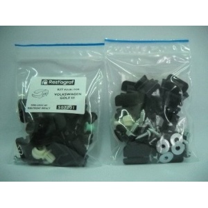 A507201 Sfnbb Set Agrafe Montaj Bara Fata + Aripi Golf Iii Restagraf