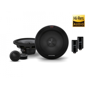 Alpine r-s65c.2 difuzoare sistem pe componente de 16.5cm, 100w rms