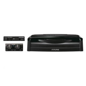 Alpine swe-1200 subwoofer amplificat de 20cm (8′′), 150w