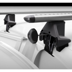 Bare transversale Thule WingBar Evo Clamp Silver dedicate pentru Dacia Logan, 4 usi, model 2004-2012 cu plafon normal - Img 8