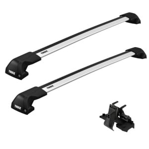 Bare transversale Thule WingBar Evo Flush Edge Silver dedicate pentru Ford Galaxy III 2015+ cu bare longitudinale integrate