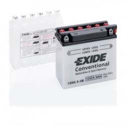 Batería moto 12V 11Ah EB10L-B2, YB10L-BP EXIDE Conventional