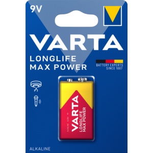 Baterie Varta LongLife Max Power 9V - 6LR61 - 1 buc