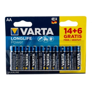 Baterie Varta LongLife Power AA Blister 20 (14+6)