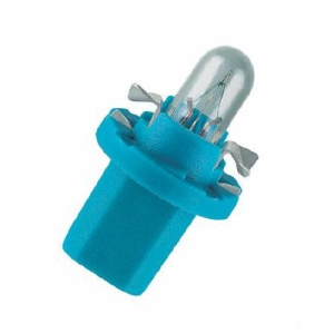 Bec Bord Bx8.5D Soclu Albastru 12V 1.2W Osram