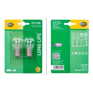 Bec Hella Longer Lifetime P21/5W 12V BAY15d