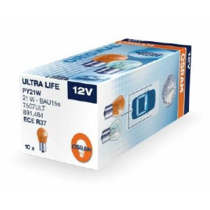 Bec Osram Ultra Life lampa mers inapoi PY21W 12V BAU15s