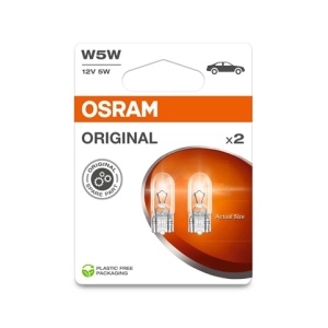 BLISTER 2 BECURI 12V5W W5W ORIGINAL