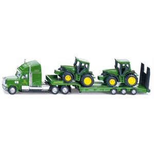 Camion american transportor tractoare John Deere la scara 1:87