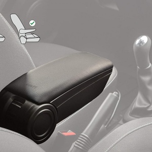 Cotiera OE1 DACIA Logan 2017-prez pt mas cu cot din fab negru