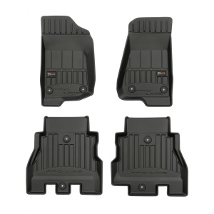 Covorase tip tavita 3D Jeep Wrangler, caroserie SUV, fabricatie 11.2017 - prezent
