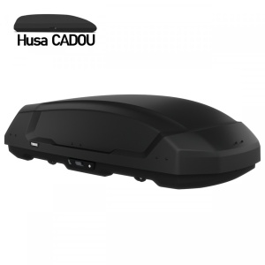 Cutie portbagaj Thule Force 3 M, Negru Mat, 400L - 175x81x44 cm