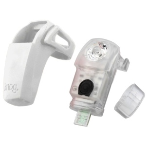 Far Spate Knog Boomer Usb - Alb
