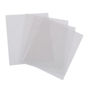 Geam plastic protectie exterioara 115x94mm