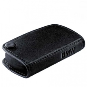 Husa protectie cheie originala BMW - piele neagra