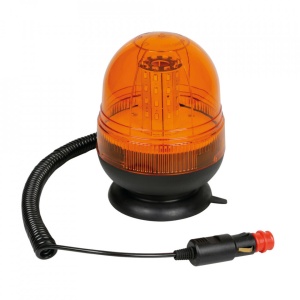 Lampa de avertizare cu LED si baza magnetica, Lampa