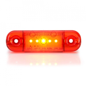 Lampa Gabarit Led 712 W97.2, 12V-24V, Pozitie Rosu Was