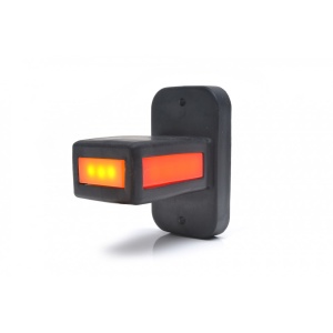 Lampă marcaj WAS Neonled 3 culori cu braț scurt universal, 12/24V