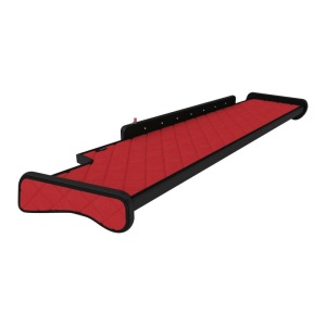 Masa bord, F-CORE, model lung, cu led, pentru MAN TGX, 2007+, Rosu